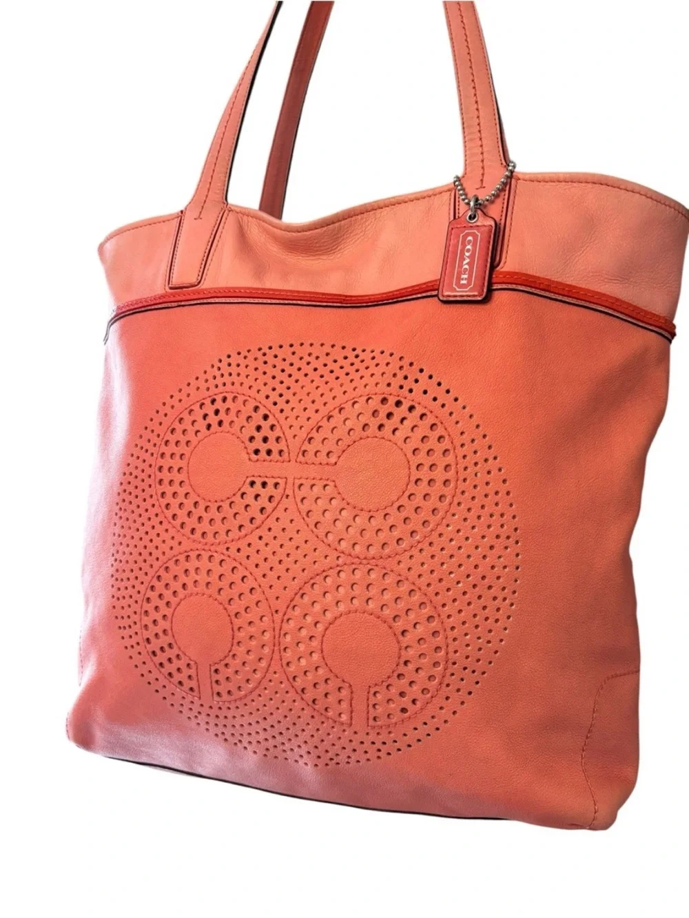 Coach Julia North South Leigh Slim Tote
